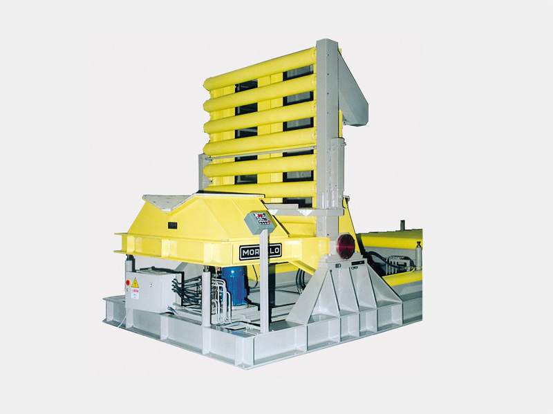 25 T - TILTER WITH ROLLERS ON DECK - 90° 25 T - TILTER WITH ROLLERS ON DECK - 90°