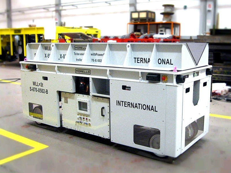 3 T - MULTIDIRECTIONAL battery transfer cart - OMNI 3 T - MULTIDIRECTIONAL battery transfer cart - OMNI
