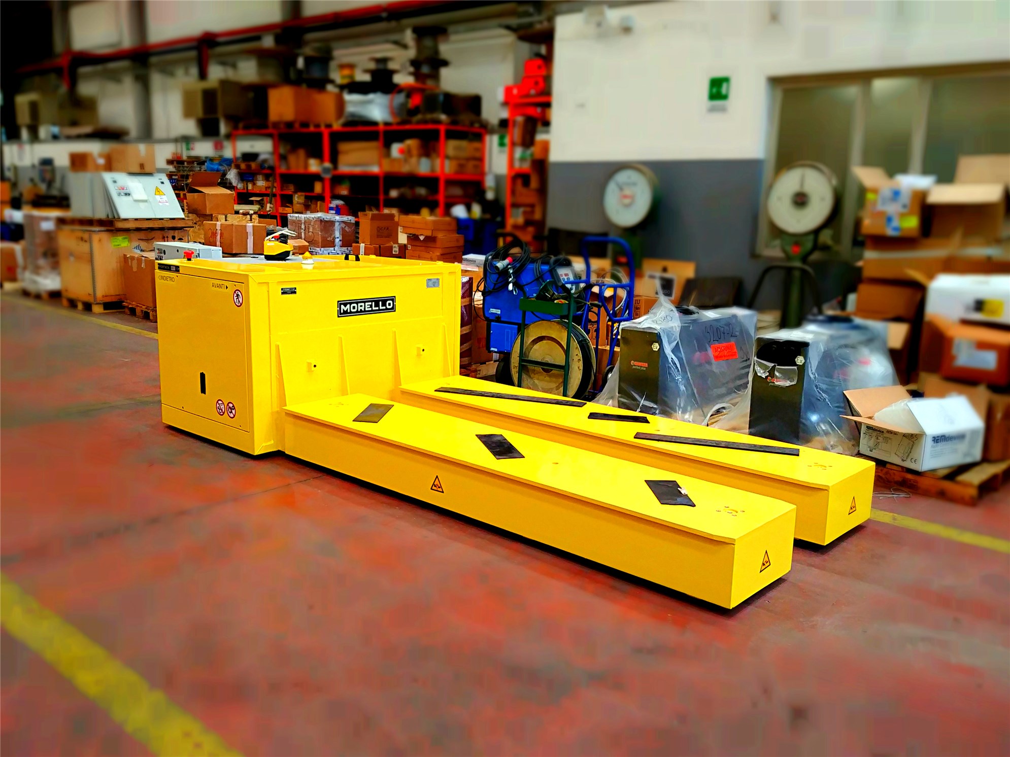30 t - Walk behind pallet jack - SGAE-E ±90° 30 t - Walk behind pallet jack - SGAE-E ±90°