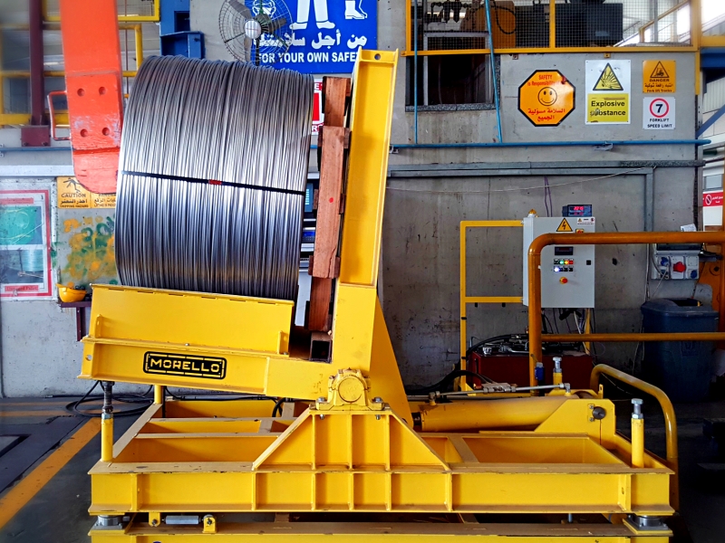 4T - HYDRAULIC UPENDER WITH LOADING CELLS - 90° 4T - HYDRAULIC UPENDER WITH LOADING CELLS - 90°