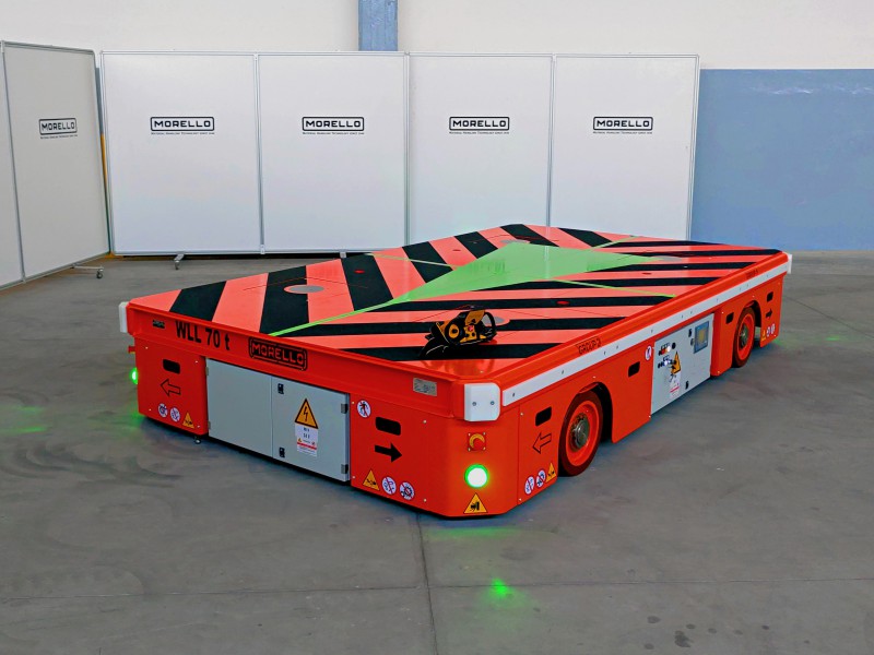70 T - Wind turbines gearboxes transport cart - OMNI-E
