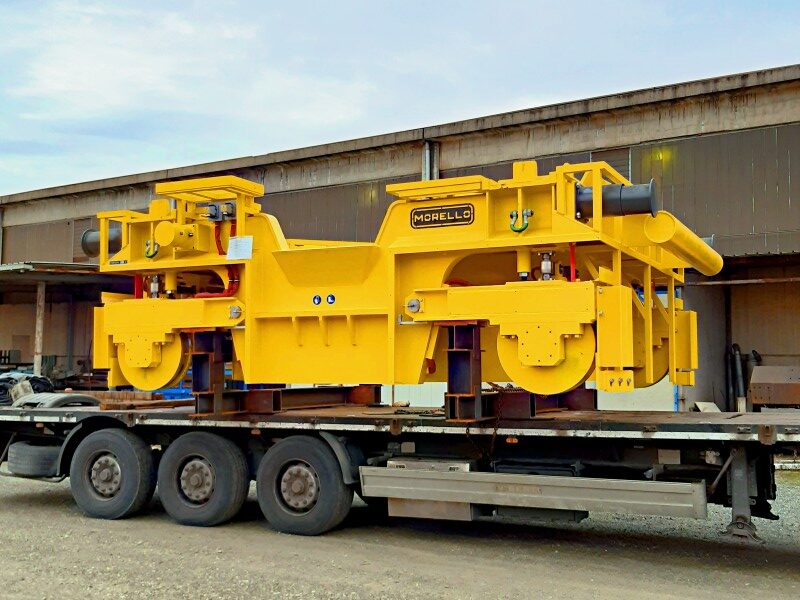 Automatic weighing ladle car - 200 t Automatic weighing ladle car - 200 t