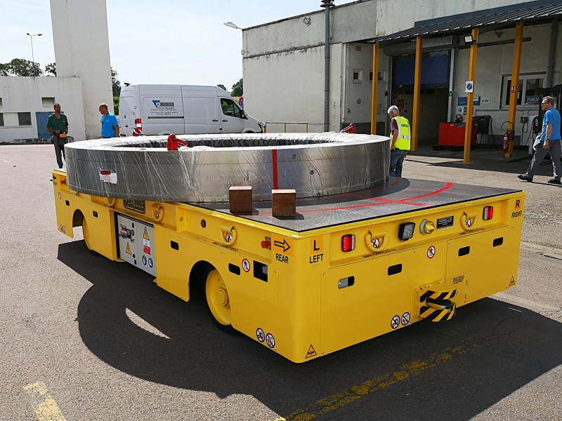 Battery die cart for bearings - 20 t