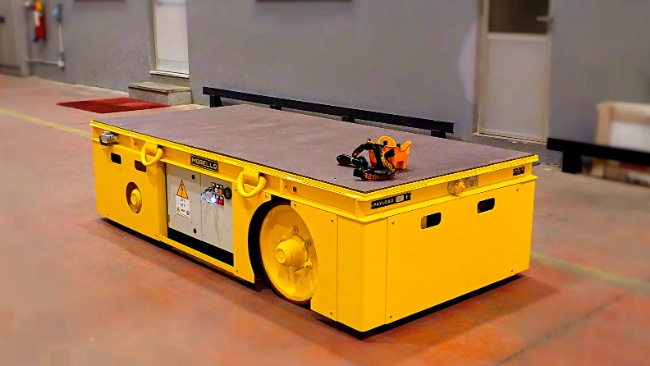 Battery powered cart – Capacity 16 t