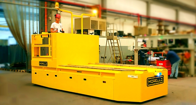 Die transfer cart – Capacity 50 t