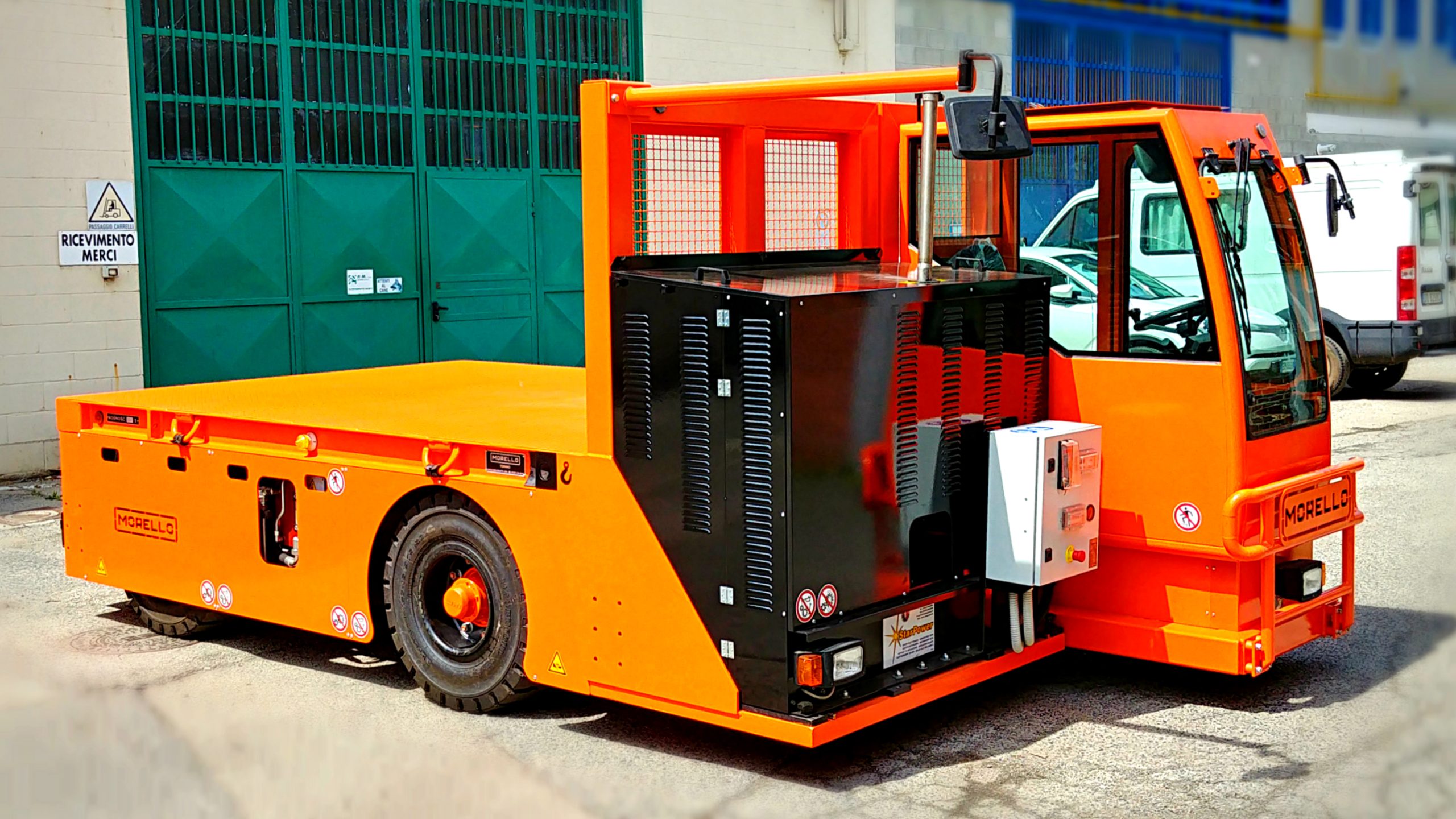 Diesel-electric hybrid truck – 20 t