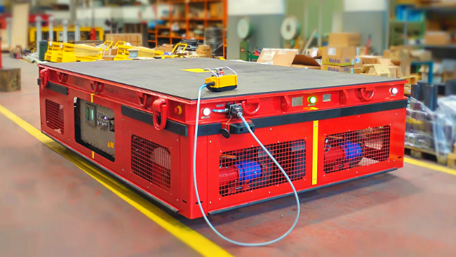 Explosion proof trolleys – Capacity 12 t