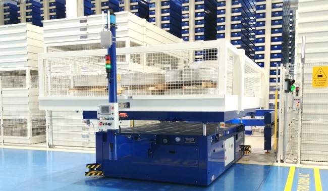 Omnidirectional automated guided cart – Capacity 15 t