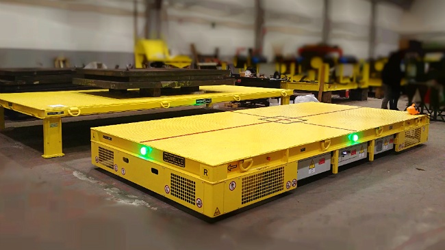 Omnidirectional mover cart – Capacity 30 t