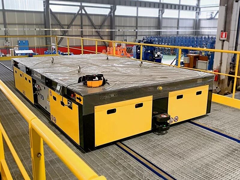 Steel mill automatic transfer cart - 20 t Steel mill automatic transfer cart - 20 t