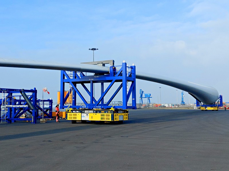 60 T + 60 T - ELECTRIC PLATFORM CART FOR WIND SECTOR – OMNI-E 60 T + 60 T - ELECTRIC PLATFORM CART FOR WIND SECTOR – OMNI-E