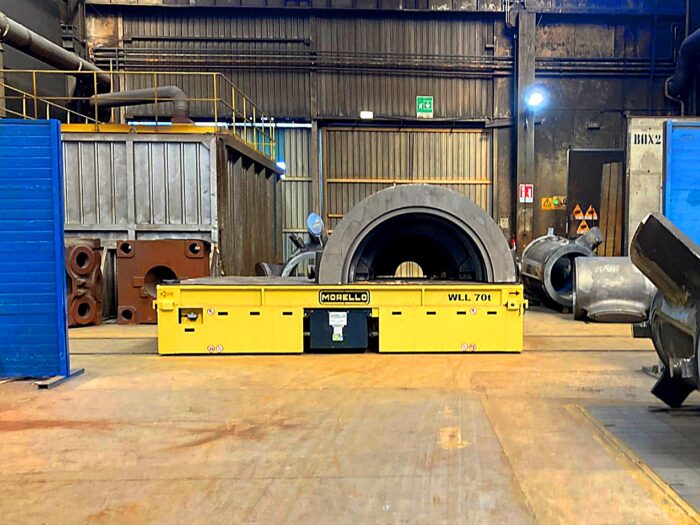 70 T - Foundry flatbed trolley - SBA 4R