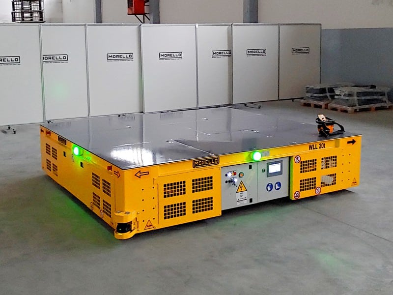 20 t - Omnidirectional transporter for concrete precast blocks - OMNI 20 t - Omnidirectional transporter for concrete precast blocks - OMNI