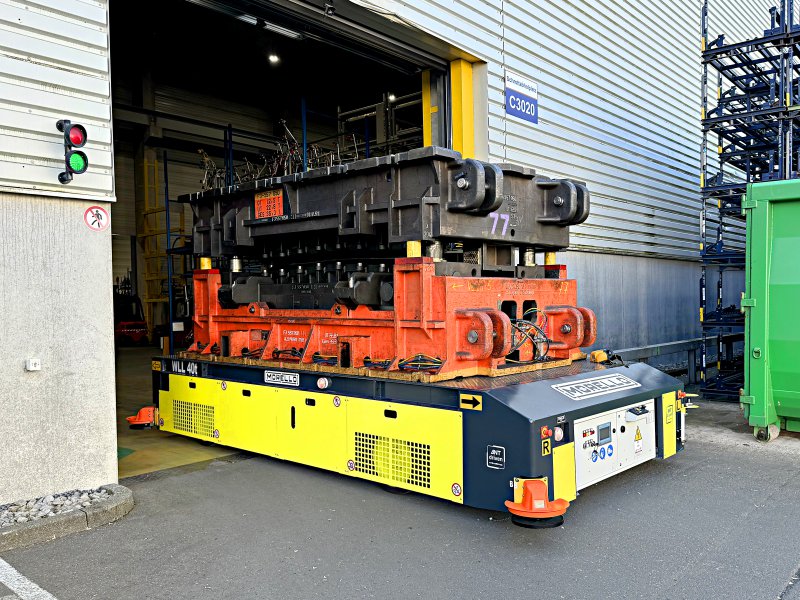 40 T - AGV OUTDOOR HEAVY DUTY DIE CART SGAI - VCP1 40 T - AGV OUTDOOR HEAVY DUTY DIE CART SGAI - VCP1