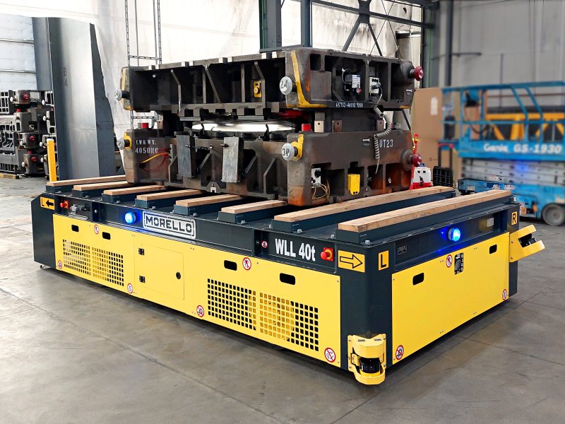40 T - AGV TO HANDLE PRESS MOLDS 40 T - AGV TO HANDLE PRESS MOLDS