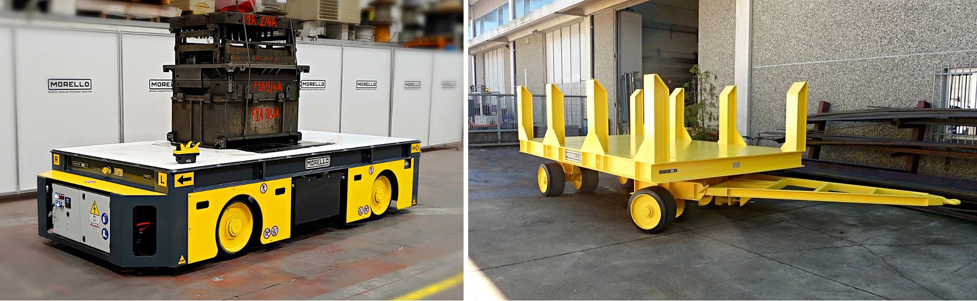 Battery Powered Trolleys Vs Tractors+trailers