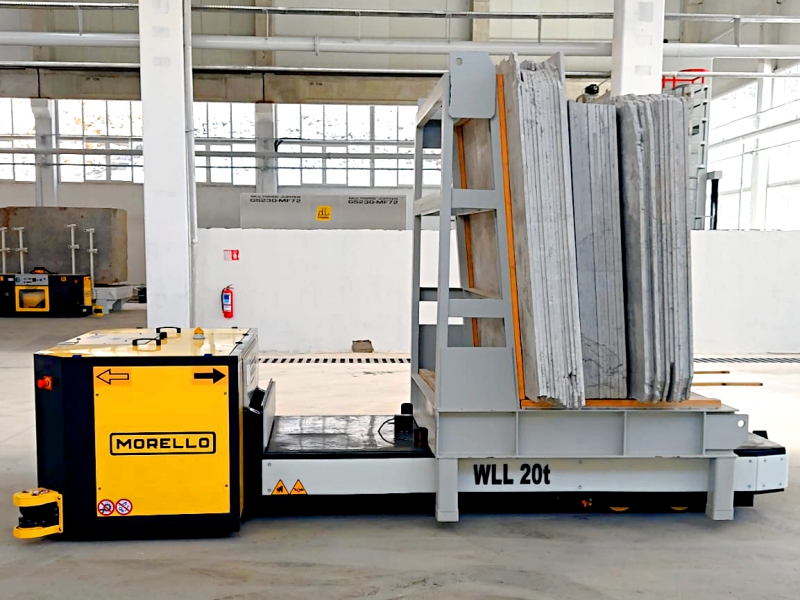 20 T – LOW BED MOVER TO TRANSPORT NATURAL STONES AND MARBLES – SGAE-E ±90° 20 T – LOW BED MOVER TO TRANSPORT NATURAL STONES AND MARBLES – SGAE-E ±90°