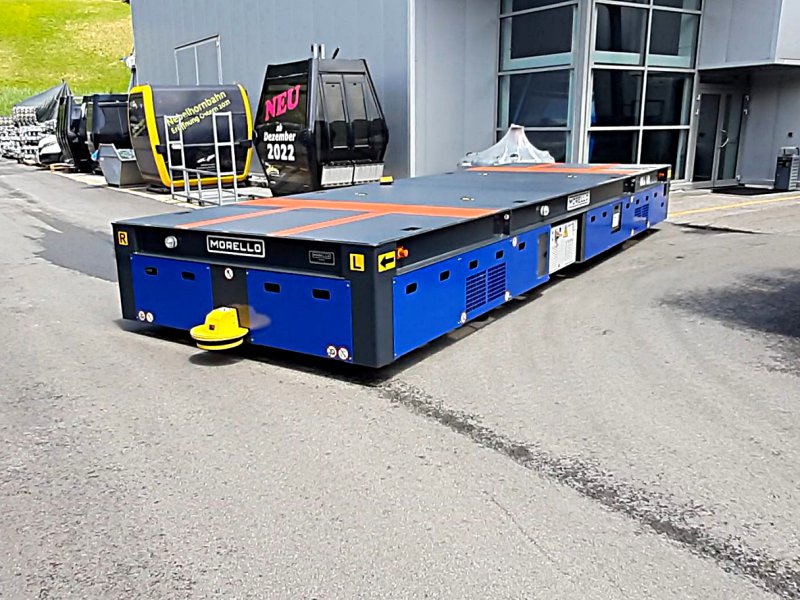 10 T Veicolo AGV Per Trasporto Interno Ed Esterno AGV 10 T – AGV CART FOR HEAVY LOAD HANDLING BOTH INDOORS AND OUTDOORS – AGV