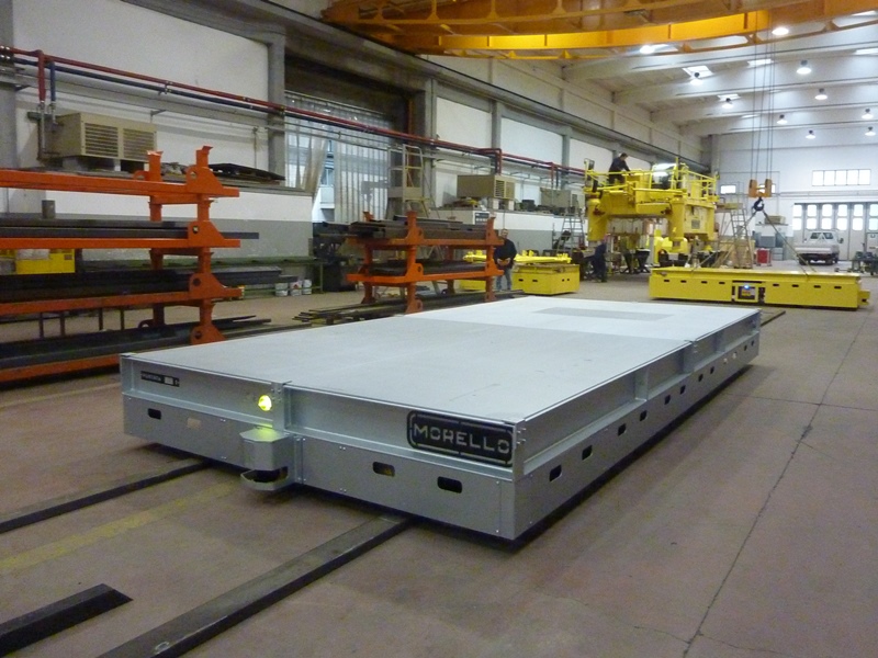 60 T Transport Cart For Hot Ladles RAIL GUIDED TROLLEY 60 T – BATTERY TRANSFER CART TO MOVE MARBLE AND NATURAL STONES – SBA