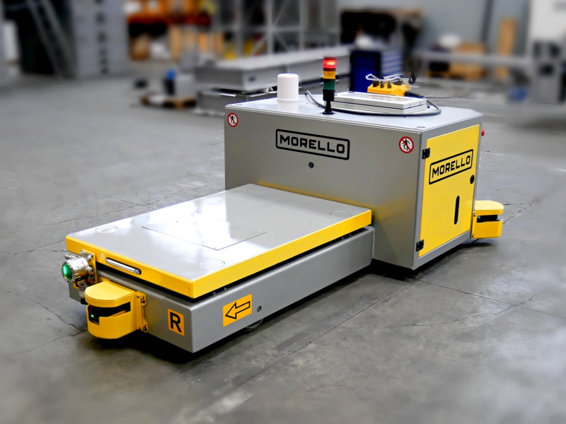 3 T - NATURAL NAVIGATION AGV CART FOR COATING SECTOR